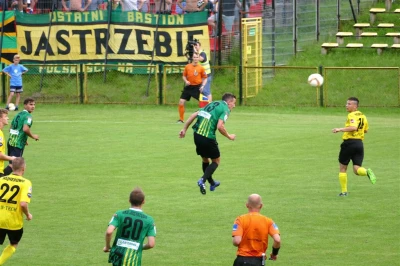 Gryf Wejherowo pokonany na własnym boisku.Fot. Leszek Spigarski.