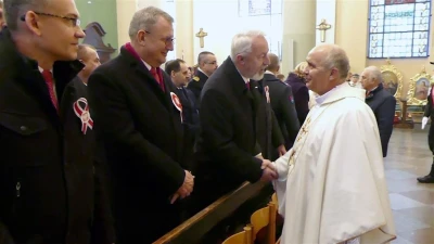 Święto Niepodległości 2017 – msza święta w wejherowskiej Kolegiacie – fot. Leszek Spigarski