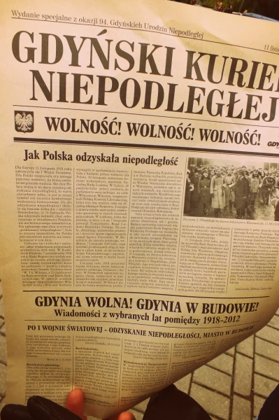 Parada Niepodległości w Gdyni
