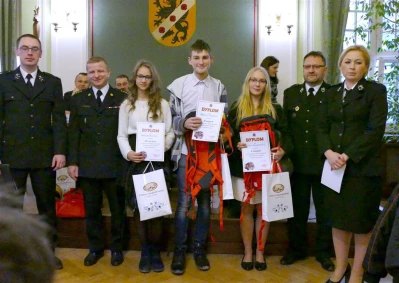Ogólnopolski Turniej Wiedzy Pożarniczej - eliminacje miejsko-gminne. Wejherowo 17.03.2017 - fot. Leszek Spigarski