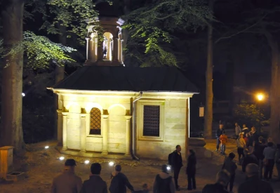 Noc Muzeów 2016. W parku i na Kalwarii z przewodnikiem. Fot. Marta Krawczyk