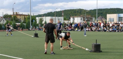 Wejher Cross Games 2017, półfinał – sanie i kamizelka, fot. Leszek Spigarski