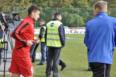 Ekipa TTM podczas realizacji meczu Gryf vs Górnik