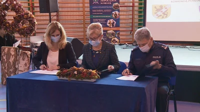 Ślubowanie uczniów w PZS Reda