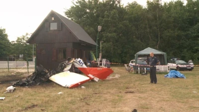 Jastarnia: Katastrofa awionetki, dwie osoby zostały ranne