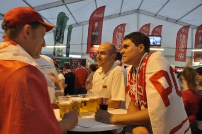 Tłumy w gdańskiej Strefie Kibica