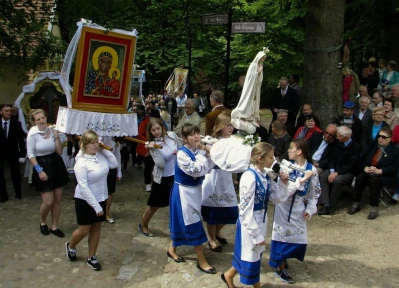 Uroczystości odpustowe na Kalwarii (fot. Leszek Spigarski)