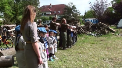 Harcerze ZHR szlifowali swoją odwagę i umiejętności
