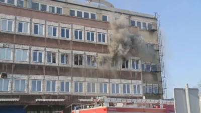 Wejherowo: Pożar w Klubie Olimp