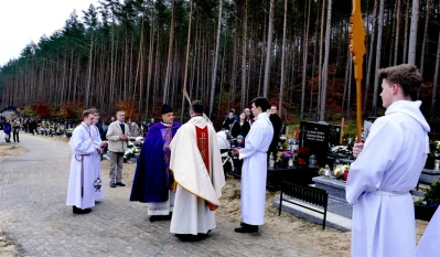Wszystkich Świętych - uroczystości na wejherowskim cmentarzu