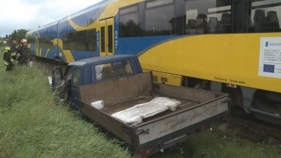 Wypadek na torach we Władysławowie