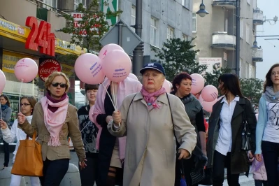 15. Marsz Różowej Wstążki w Gdyni