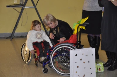 Uroczyste wręczenie wózka Marcie