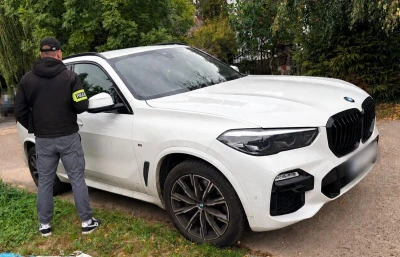 BMW X5 za 150 tysięcy złotych odnalezione w powiecie puckim