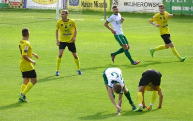 Gryf Wejherowo - Warta Poznań  0 : 1 na Wzgórzu Wolności. Fot. Leszek Spigarski.