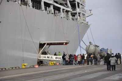 HMS Bulwark w Gdyni