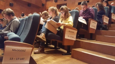 Wielki test języka angielskiego w Wejherowie fot. P. Białk, D. Zaputowicz
