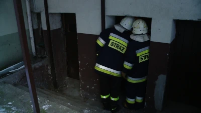 Pożar na ul. Wałowej