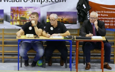 Tytani vs AZS UMK Toruń 29:24, 4.11.2017, fot. Leszek Spigarski