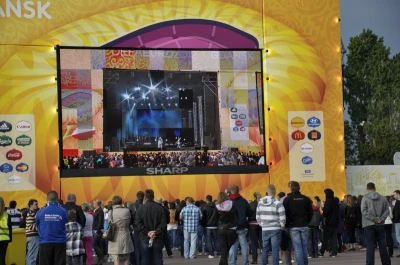 Pitbull otworzył Strefę Kibica w Gdańsku