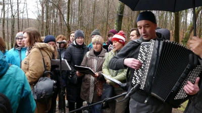 Wielki Piątek - Misterium Męki Pańskiej część I - Jezus na śmierć skazany - fot. Leszek Spigarski oraz Marta Krawczyk