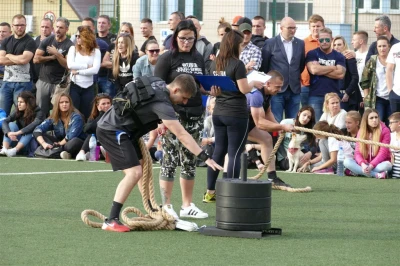 Wejher Cross Games 2017, półfinał – sanie i kamizelka, fot. Leszek Spigarski