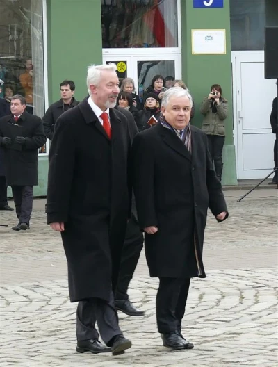 Prezydent Lech Kaczyński w Wejherowie - 2009 rok