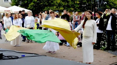 Zespół NieMaGoTu na Muzycznym Rynku w Wejherowie
