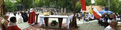 Odpust Podwyższenia Krzyża na Kalwarii Wejherowskiej (fot. Leszek Spigarski)