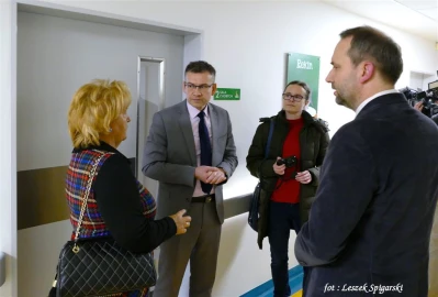 Oddział pediatrii wejherowskiego szpitala po remoncie - fot. Leszek Spigarski