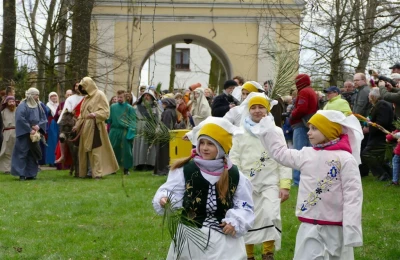 Niedziela Palmowa w Wejherowie fot. Leszek Spigarski