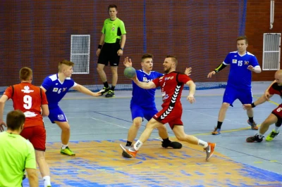 Tytani Wejherowo kontra Wybrzeże Gdańsk (35 : 30) - fot. Leszek Spigarski.