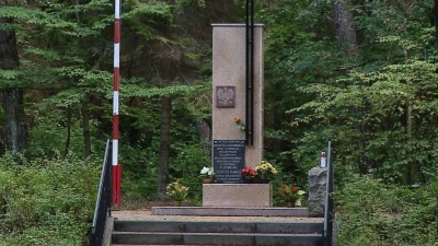 Wizyta rodzin biorących udział w Marszu Śmierci