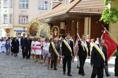 Boże Ciało 2017. Uroczystośc w parafii pw. Trójcy Świętej w Wejherowie. Fot. Leszek Spigarski