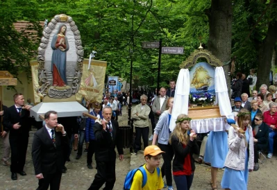Uroczystości odpustowe na Kalwarii (fot. Leszek Spigarski)