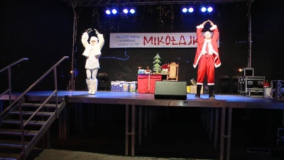 Mikołajki na rynku w Wejherowie