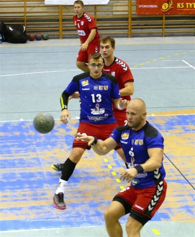 KS Tytani Wejherowo - Sambor Tczew  25 : 28, 7.10.2017, fot. Leszek Spigarski