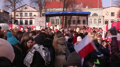 Puck: Odśpiewali hymn i pobili rekord polski