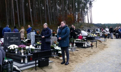 Wszystkich Świętych - uroczystości na wejherowskim cmentarzu