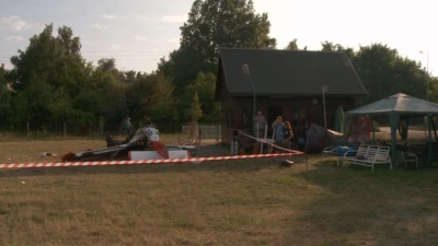 Jastarnia: Katastrofa awionetki, dwie osoby zostały ranne