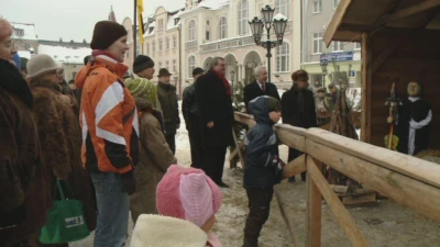 Wejherowo: odsłonięto tradycyjną szopkę