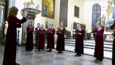 Koncert muzyki pasyjnej w Kolegiacie (31.03.2017) – fot. Leszek Spigarski