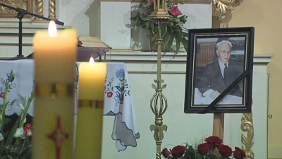 Uroczystości pogrzebowe prof. Gerard Labuda z udziałem Donalda Tuska