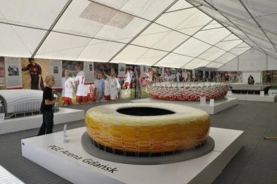 Stadiony na Euro w wersji mini