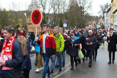 11 listopada 2015 w obiektywie Leszka Spigarskiego - Parada Niepodległościowa w Wejherowie