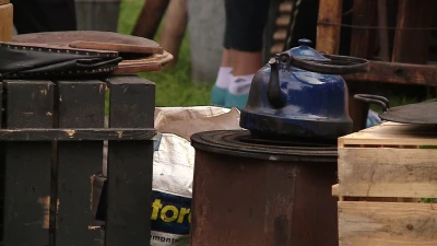 Piknik Ginących Zawodów w Domku Drzewiarza