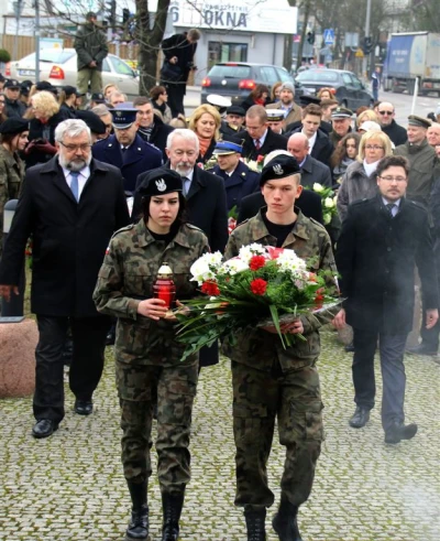 Żołnierzom Wyklętym - uroczystość przy Bramie Piaśnickiej