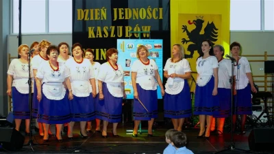 DJK Bojano 2016. Występ orkiestry OSP i zespołów KGW fot. Leszek Spigarski
