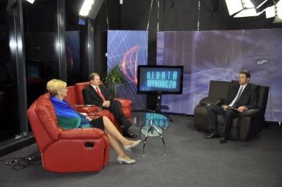 Debaty wyborcze w TTM -  kandydaci na burmistrza Władysławowa