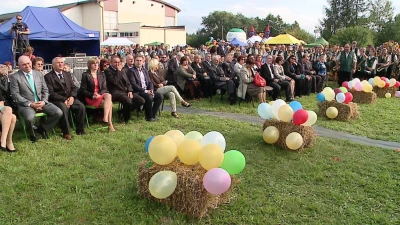 Dożynki w Łęczycach